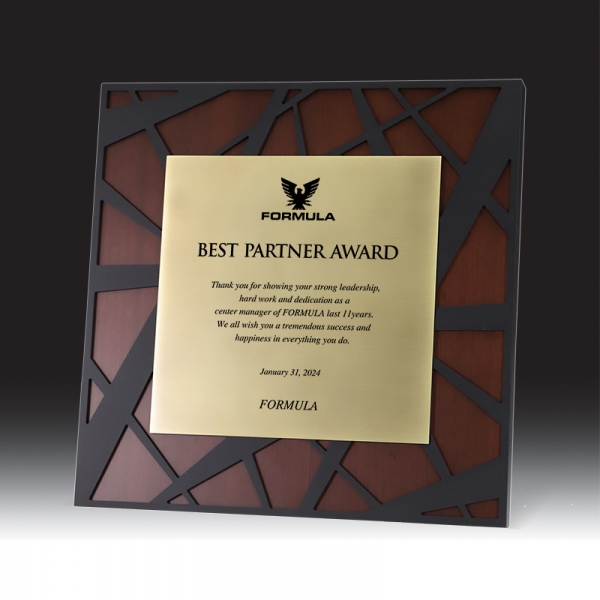 우드금속 상패 HB-8010